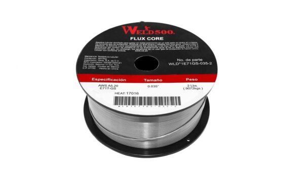ROLLO DE SOLDADURA MICROALAMBRE .035 SIN GAS 2LBS