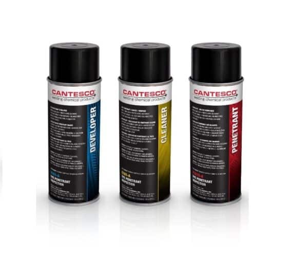 KIT LIQUIDO LIMPIADOR, REVELADOR Y PENETRANTE CANTESCO